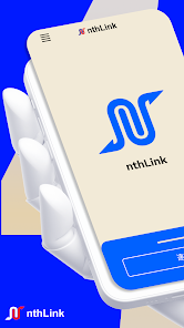 اسکرین‌شات صفحه اصلی و دکمه اتصال فیلترشکن قوی و بدون قطعی اینستاگرام برنامه nthLink